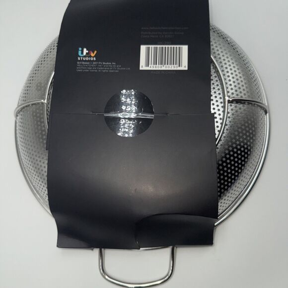 NEW Hell's Kitchen Stainless Steel 12" Grill Basket Pan Chef Gordon Ramsey BBQ - Picture 5 of 6